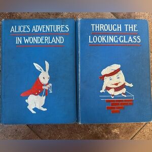 Alice In Wonderland Through the Looking Glass 1907 & 1908 Bessie Pease Gutmann